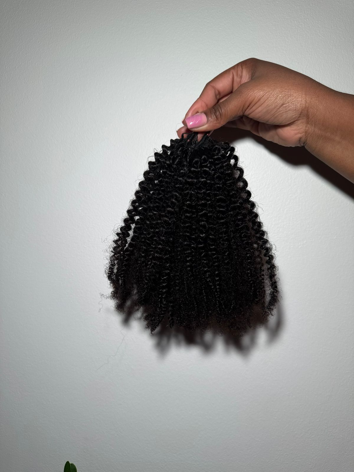 Crochet Afro Kinky 18 Inch 4B 4C Crochet Hair in Natural Black