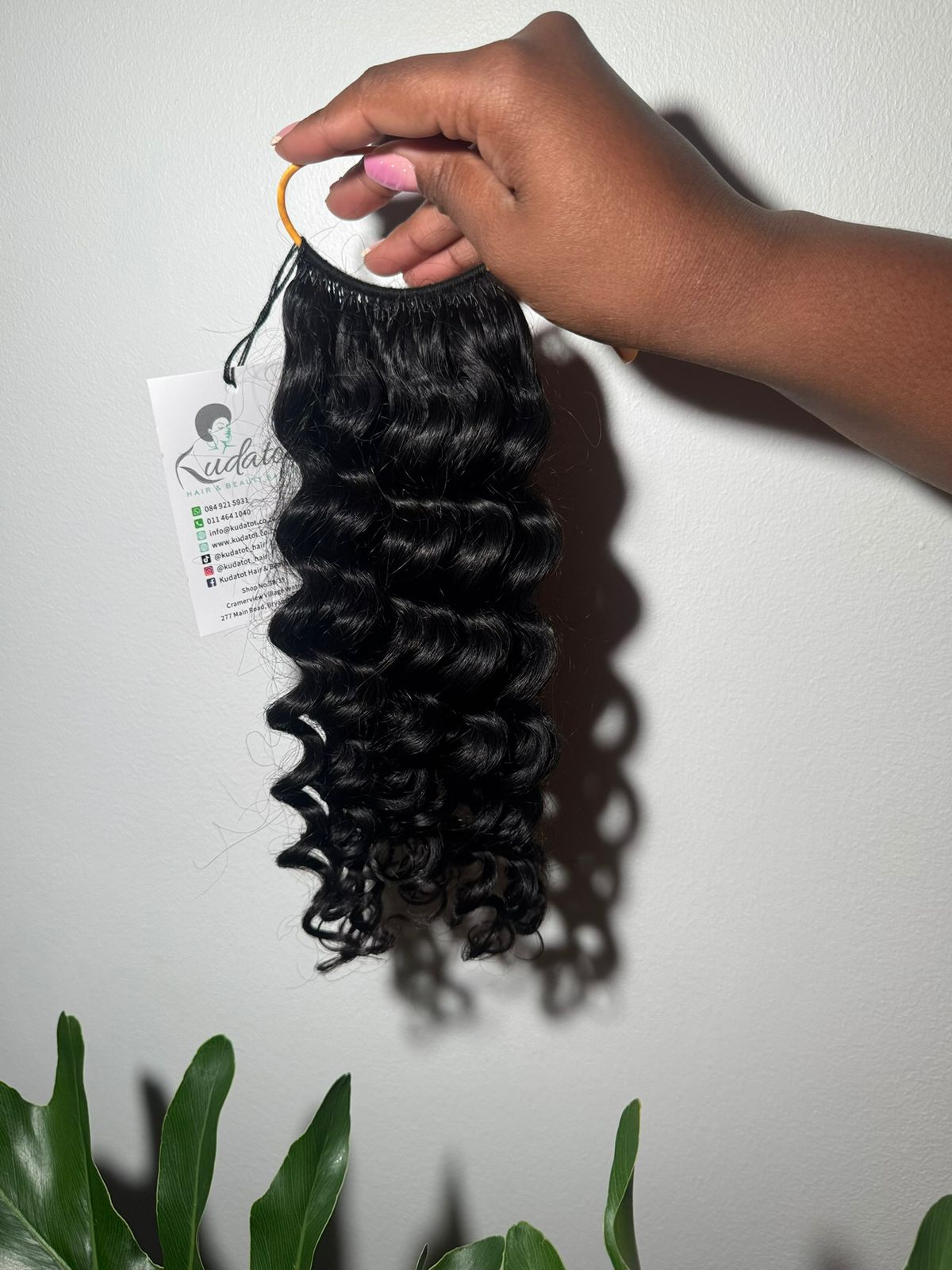 Deep Curl Crochet 18 Inch Mongolian Deep Curl Hair in Natural Black